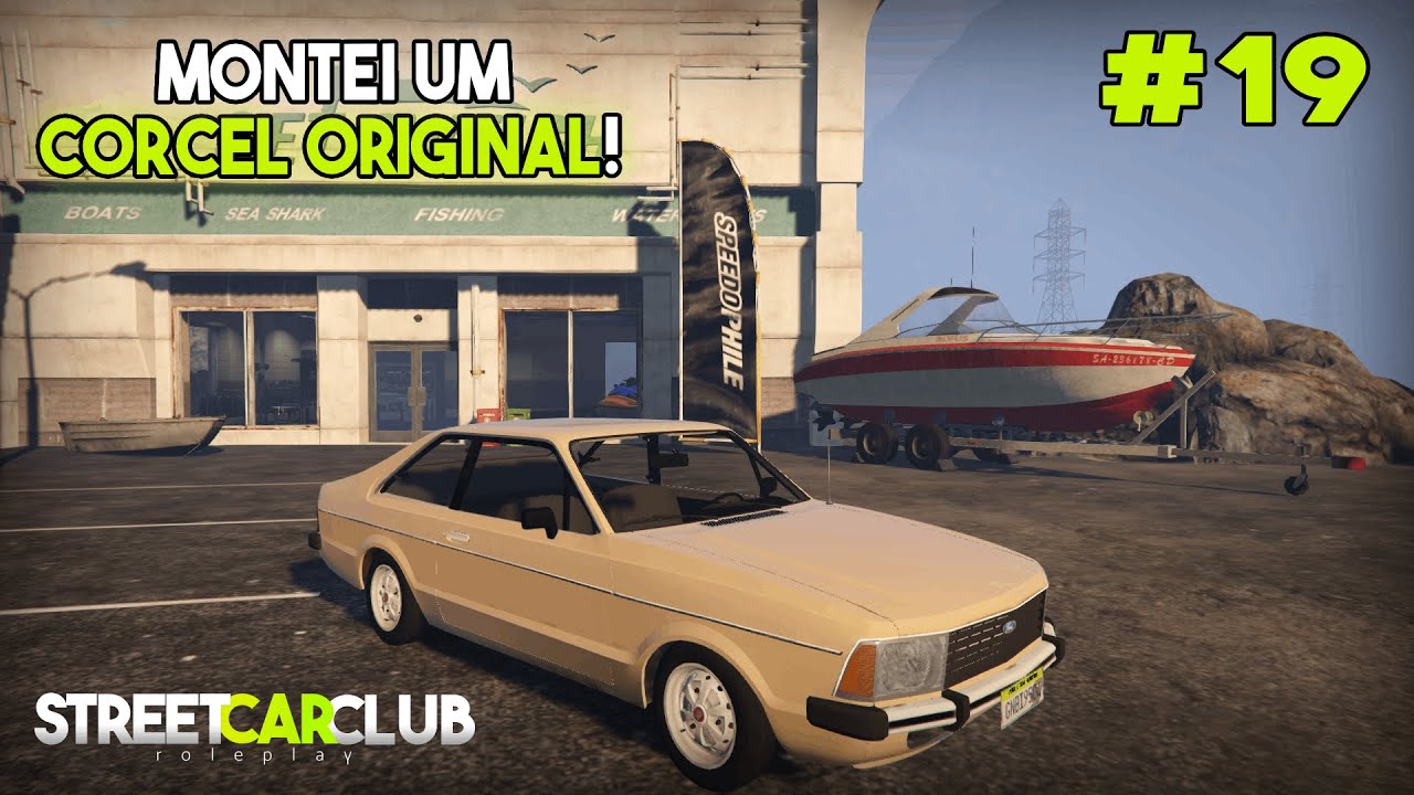 Montei um CORCEL II todo ORIGINAL! Street Car Club RP #19