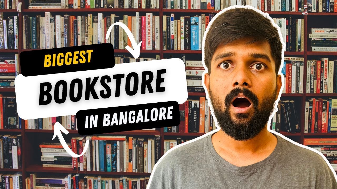 I found BIGGEST bookstore in Bangalore | Blossom Book House | Best Bookstore in Bangalore