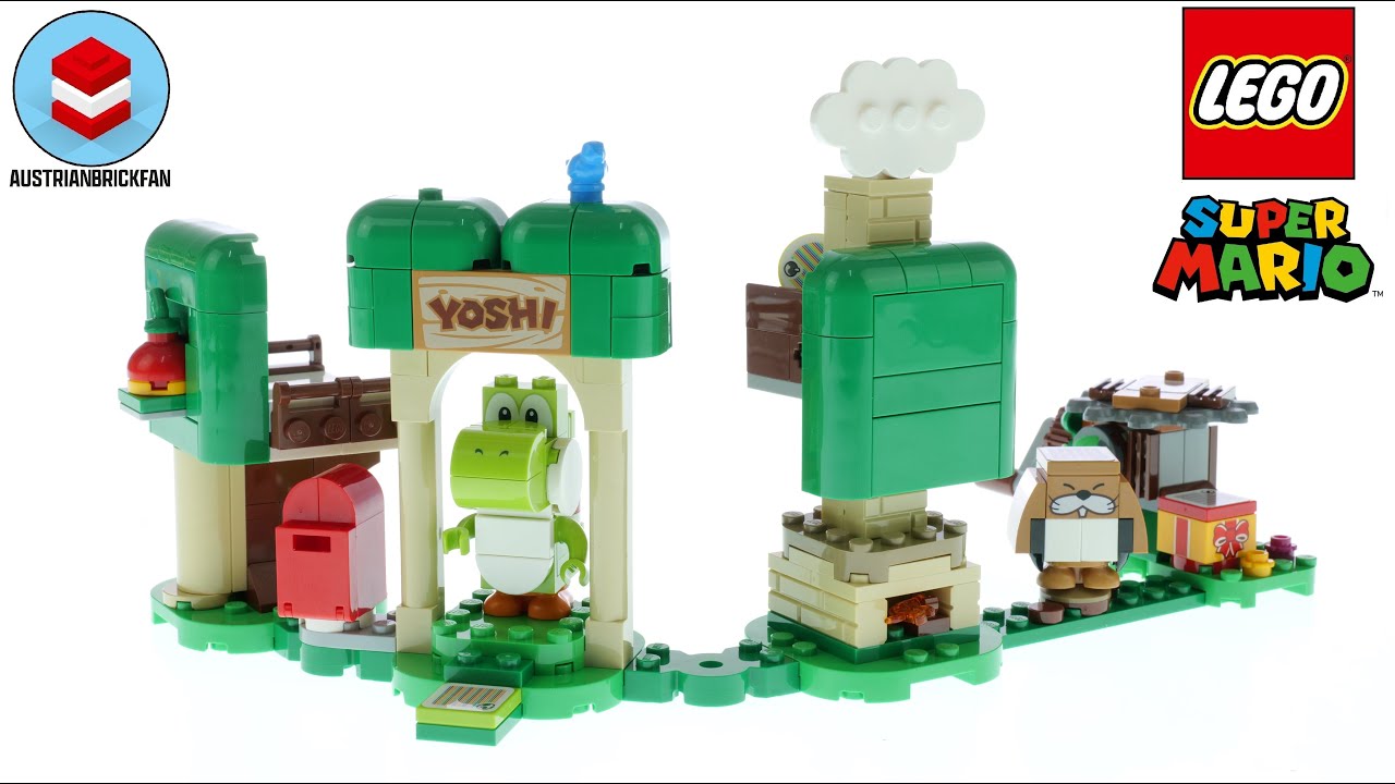 LEGO Super Mario 71406 Yoshi's Gift House Expansion Set Speed Build