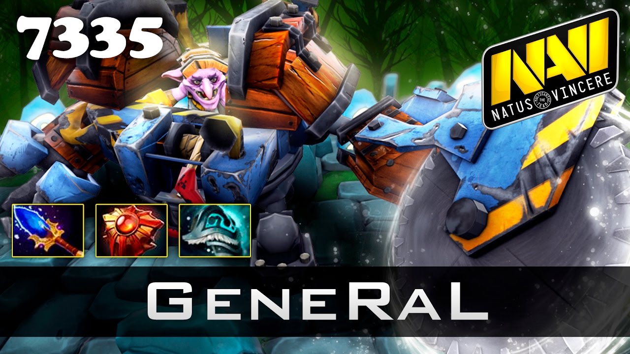 GeneRaL Timbersaw - 7335 MMR Na'Vi Dota 2