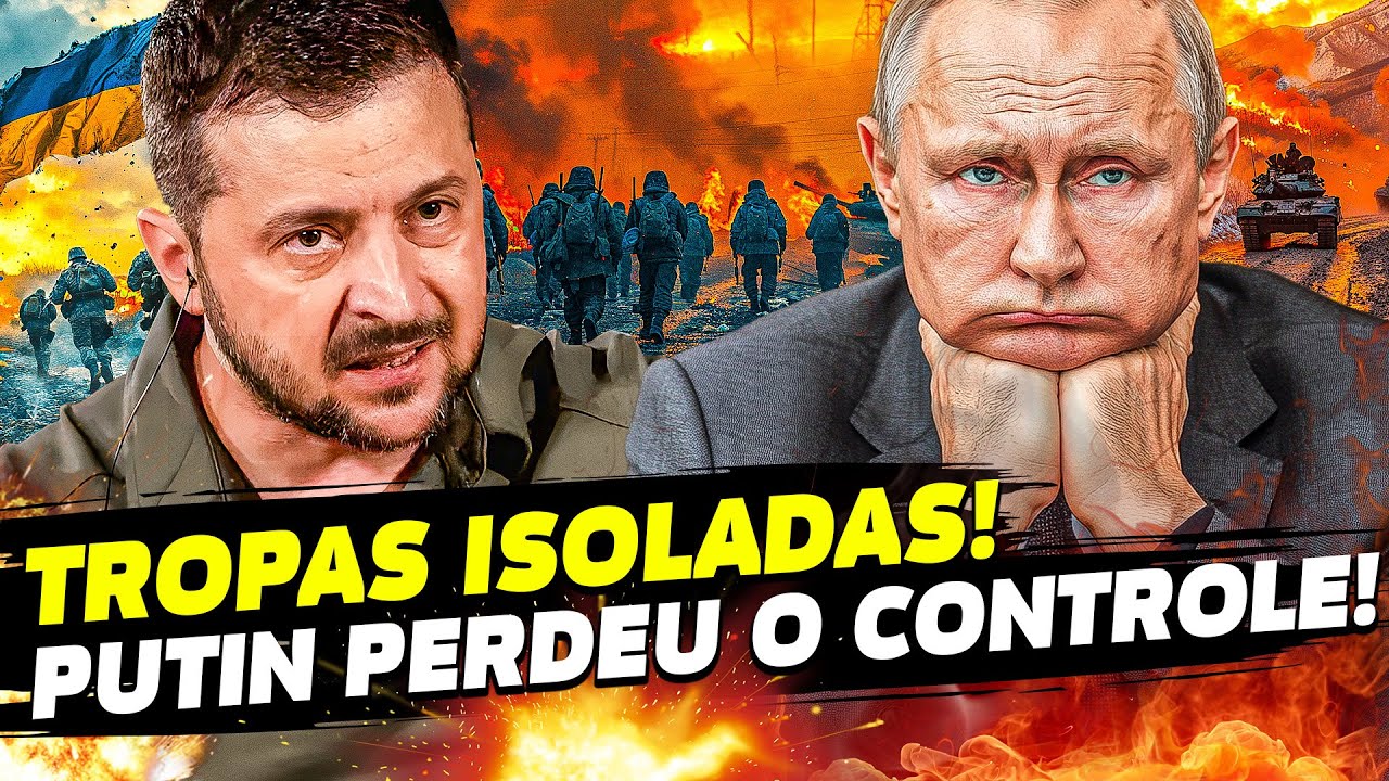 💥 Rússia PERDE o controle: tropas isoladas e resposta DURA já está no ar!