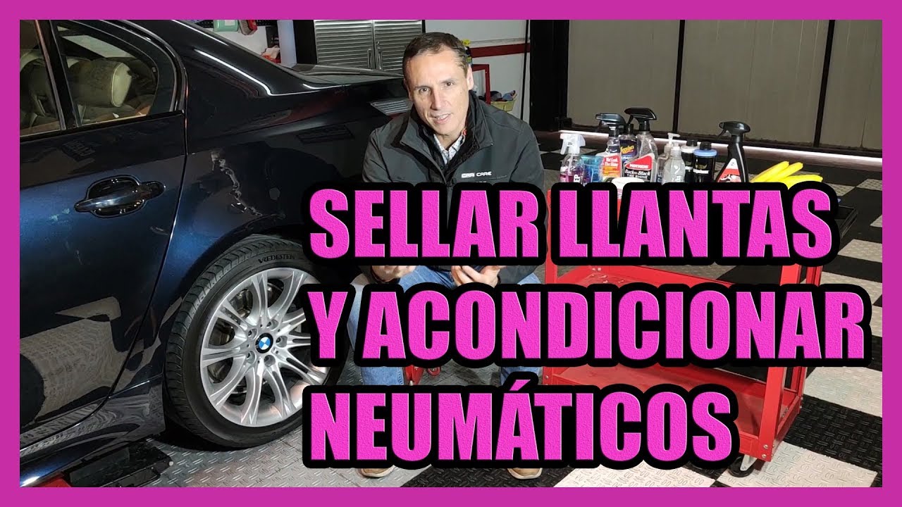 Sellar llantas y acondicionar neumáticos