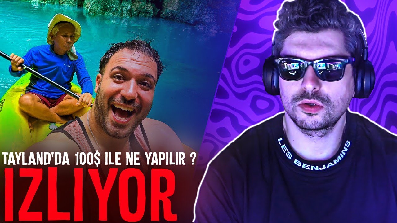 HYPE | TAYLAND'da 100$ ile Ne Yapılır? (cennete geldim) VİDEOSUNU İZLİYOR! | Japon Hamza