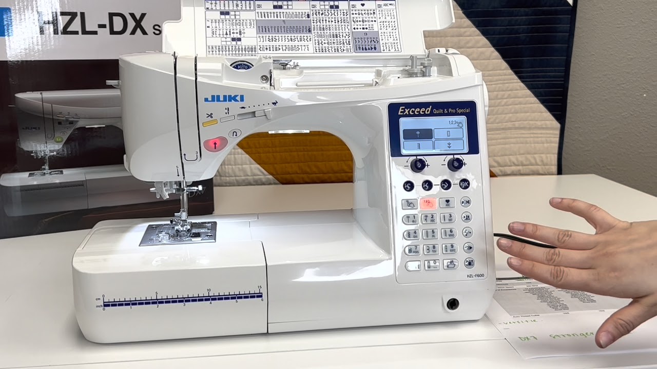 Get To Know The Juki F-600