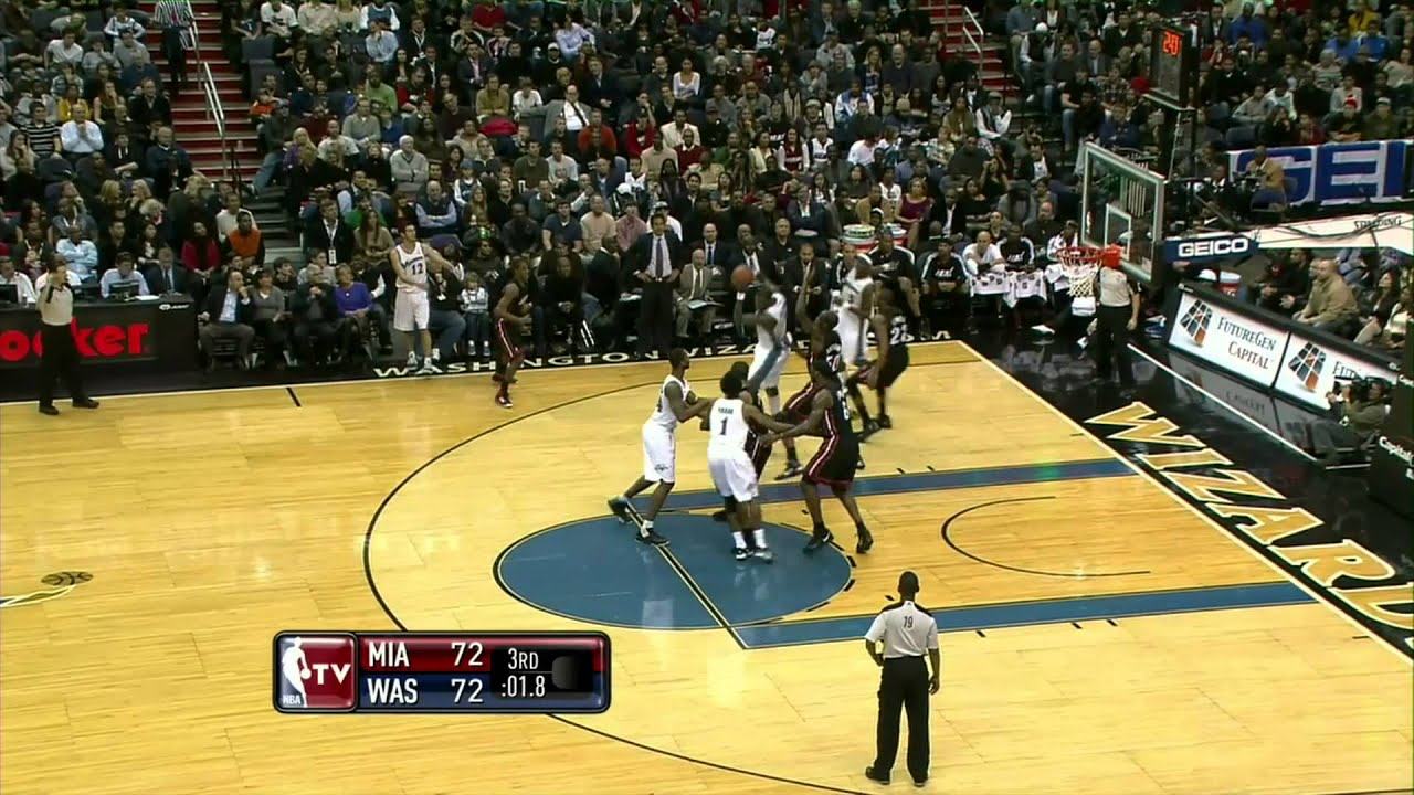 2011 Miami Heat (21-8) V Washington Wizards (6-19)