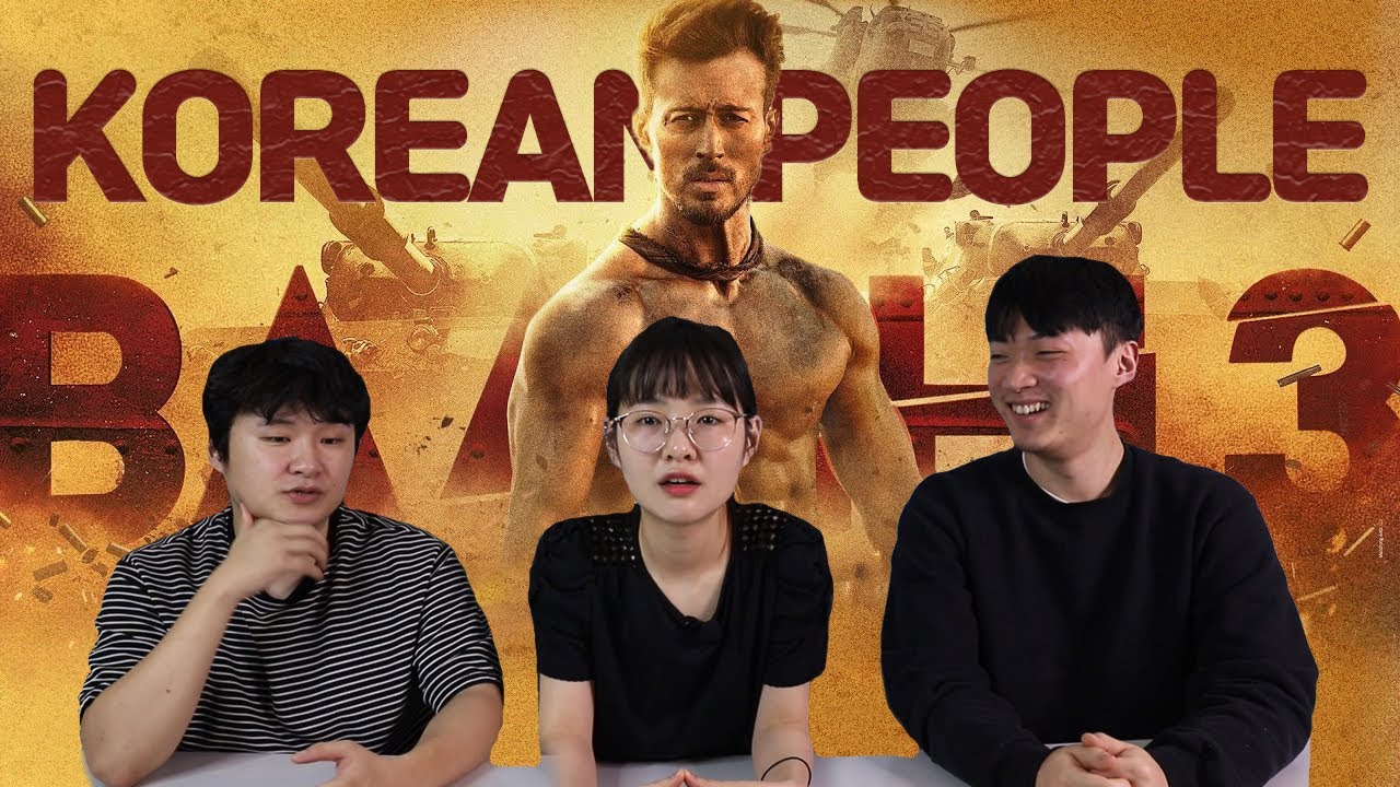 | KOREAN | Reaction | Baaghi 3 | Official Trailer | Tiger Shroff |Shraddha