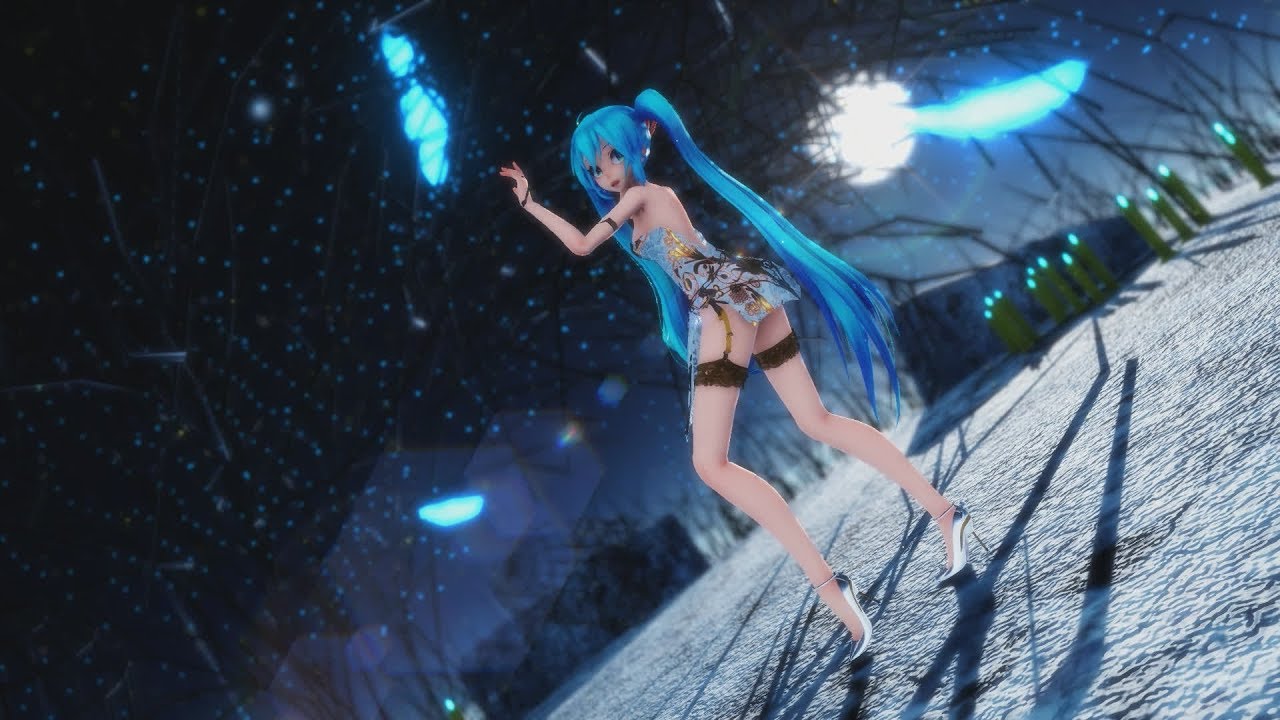 【MMD】 極楽浄土 [Gokuraku Jodo] 初音ミク / Miku