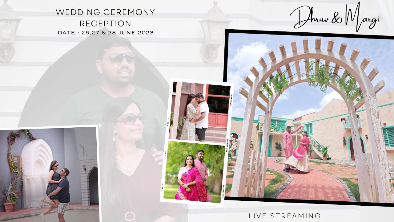LIVE | Dhruv & Margi | Reception | Date 28-06-2023