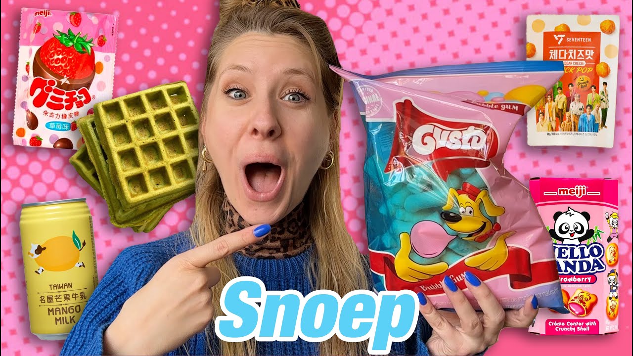 Aziatische SNACKS testen // Rosalie Boom #219