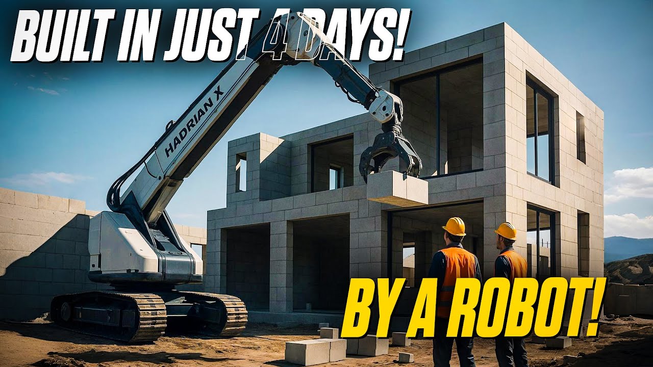 HadrianX | The AI Robot Home Builder