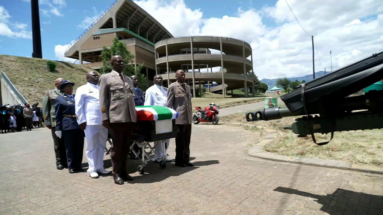 Funeral of the late Major General S.D.  Malakoane