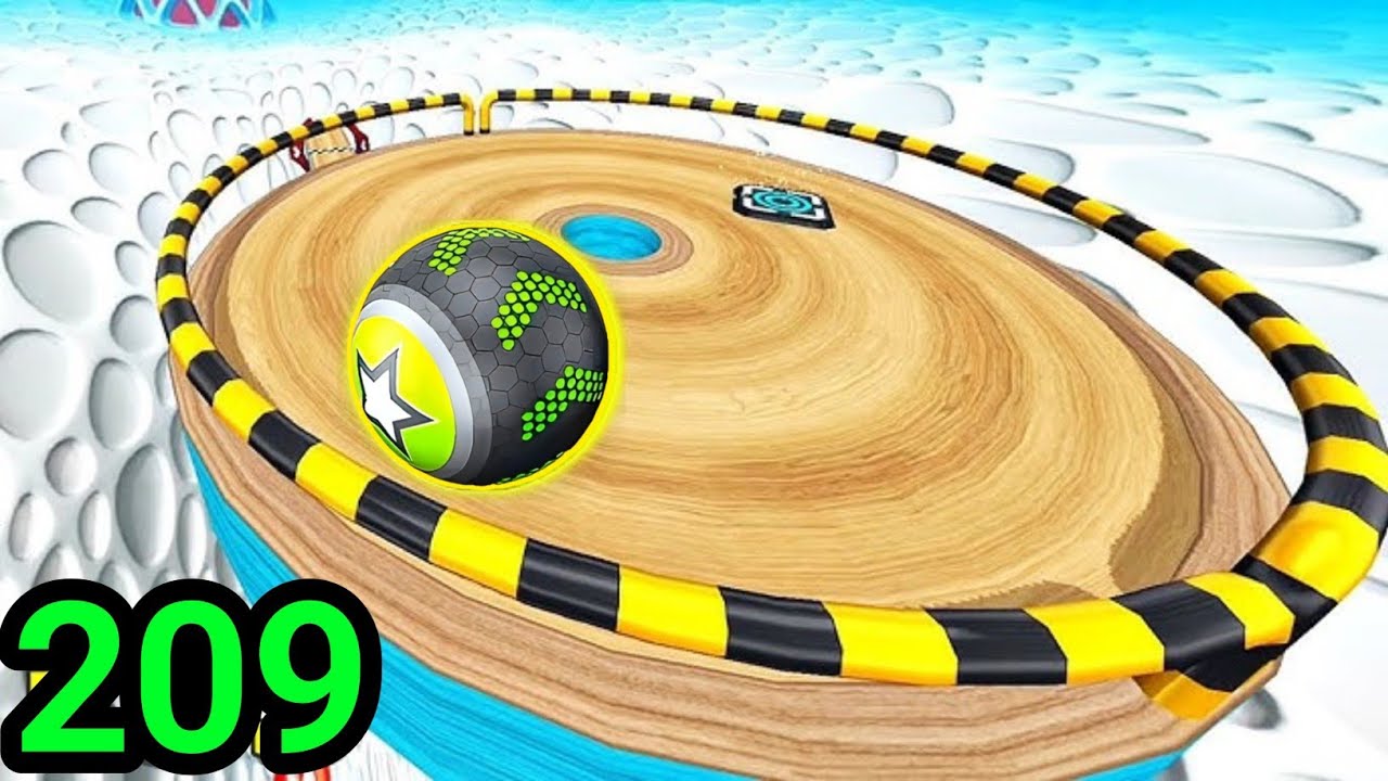 Going Balls, SpeedRun, Going Balls Portal Run Gameplay Level 209