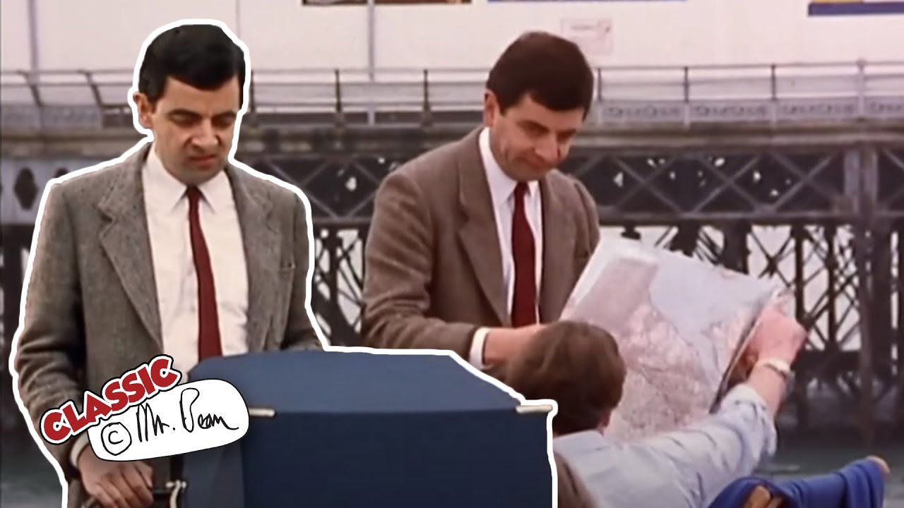 Lost the Funfair but Found  a Baby | Mr Bean Funny Clips | Classic Mr Bean