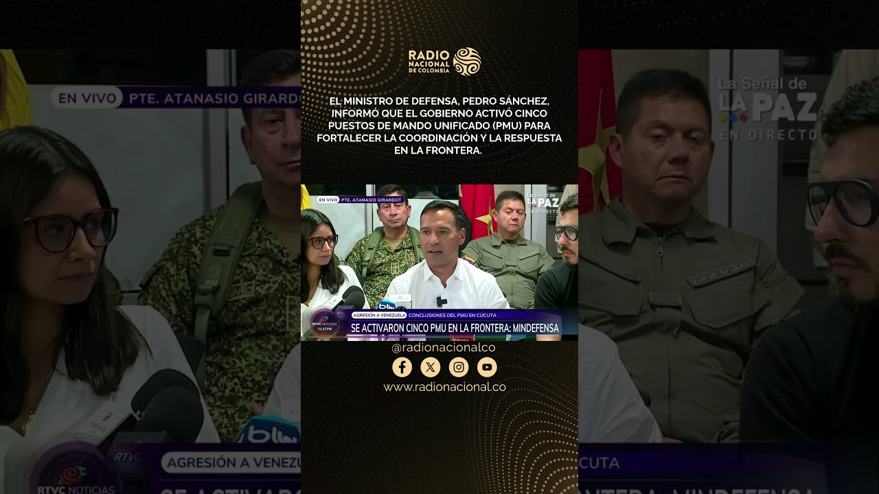 MinDefensa despliega cicno PMU para blindar la frontera colombiana