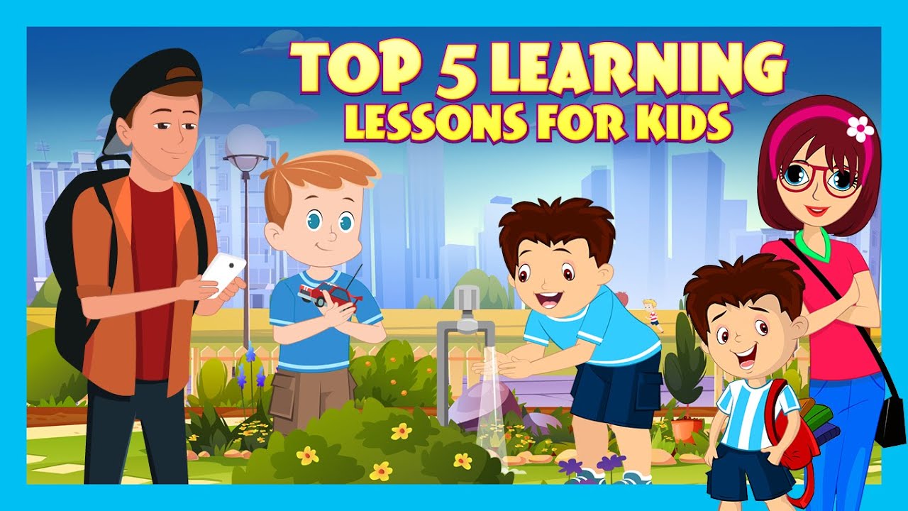 Top 5 Learning Lessons for Kids | Tia & Tofu | Beddtime Stories for Kids | Short Stories