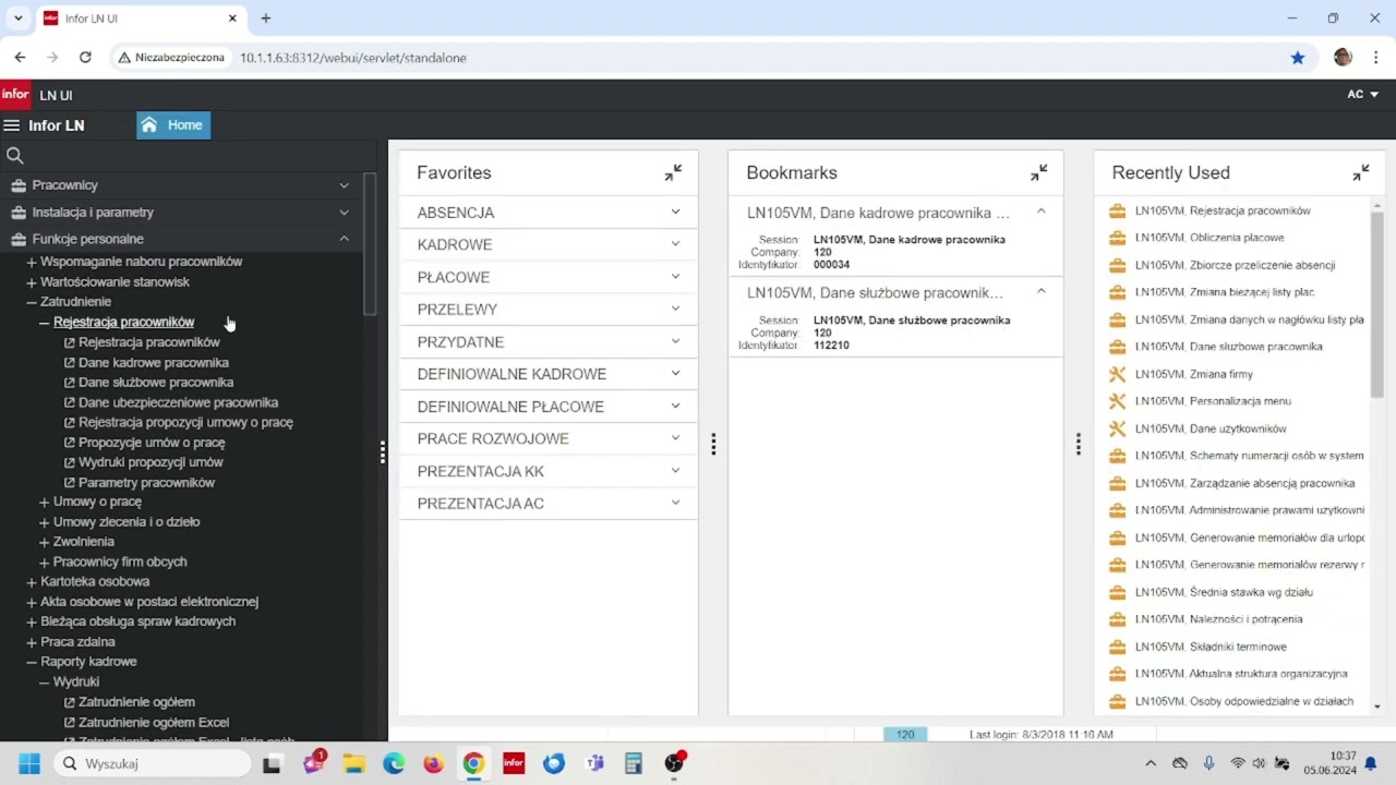 Polskie kadry i płace dla Infor LN HR