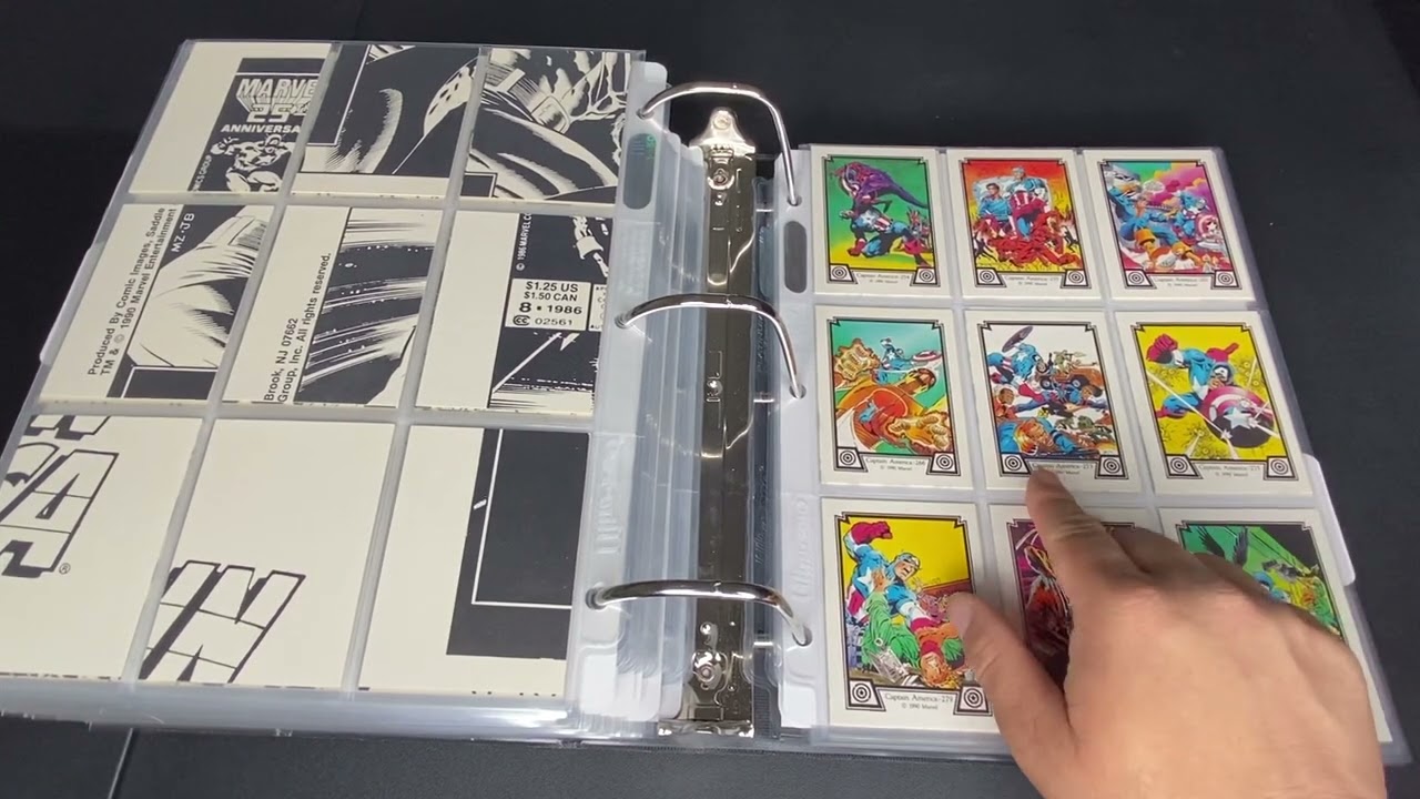 Top 10 Marvel Card Sets Pick for every Beginner starting to collect marvel trading cards.
