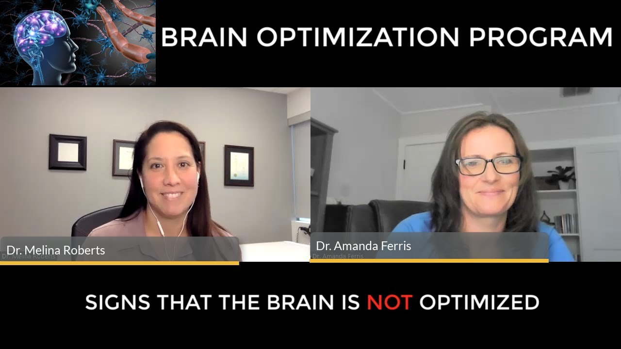 Brain Optimization Program - Signs that Brain is NOT Optimized