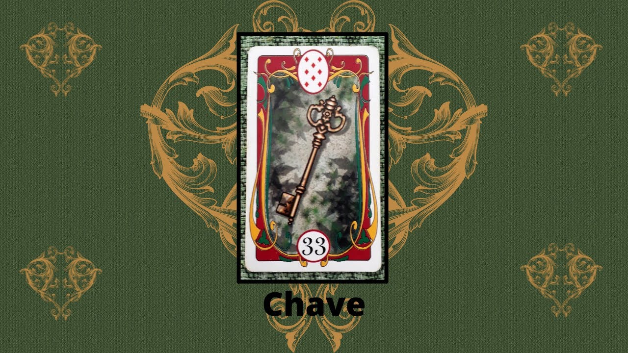 Como ler Baralho Cigano - carta: 33. Chave (módulo 1: significado das cartas - grátis)