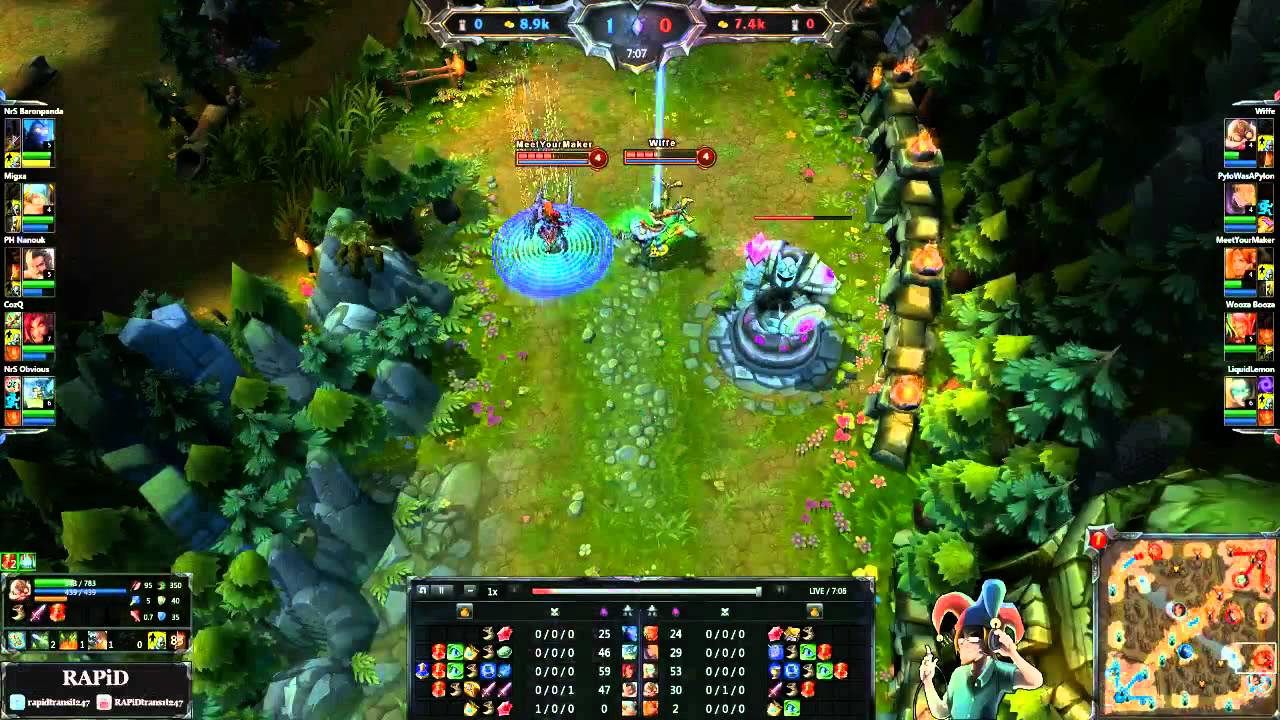 RockinEsports EUW Tournament QFT - YouThinkImPlayin vs Liquid Courage