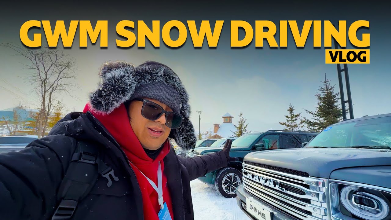 Kami Tempuh SALJI PUTIH Bersama Kereta GWM! - Engear Vlog