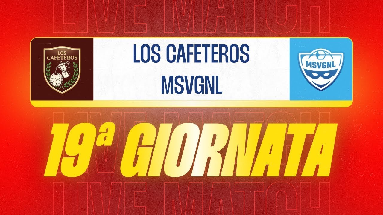 🔴 Live | Los Cafeteros vs MSVGNL | 19ª Giornata | Torneo Calcio a 5 2025-26