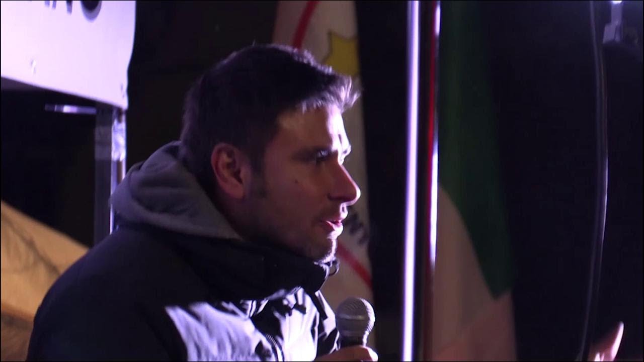 Rignano sull'Arno, Di Battista insulta tutti: Berlusconi, Renzi e Boschi
