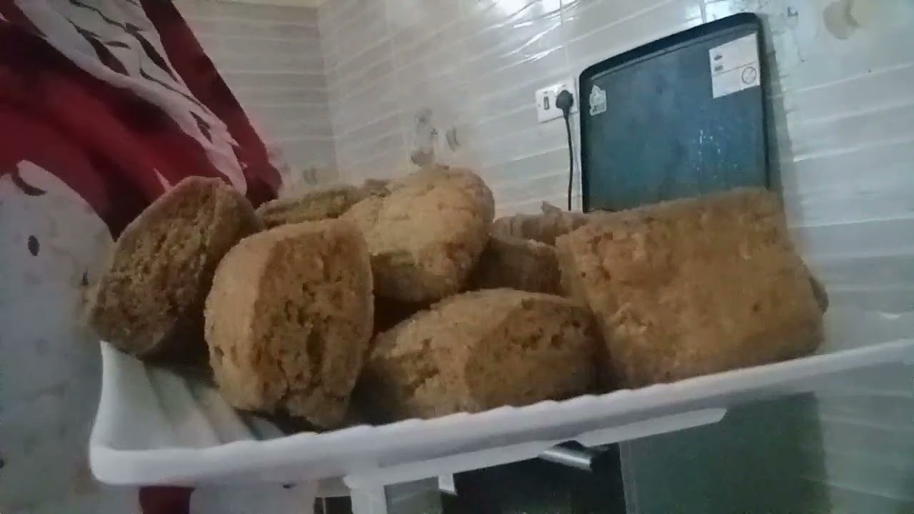 Cooking halfcake 