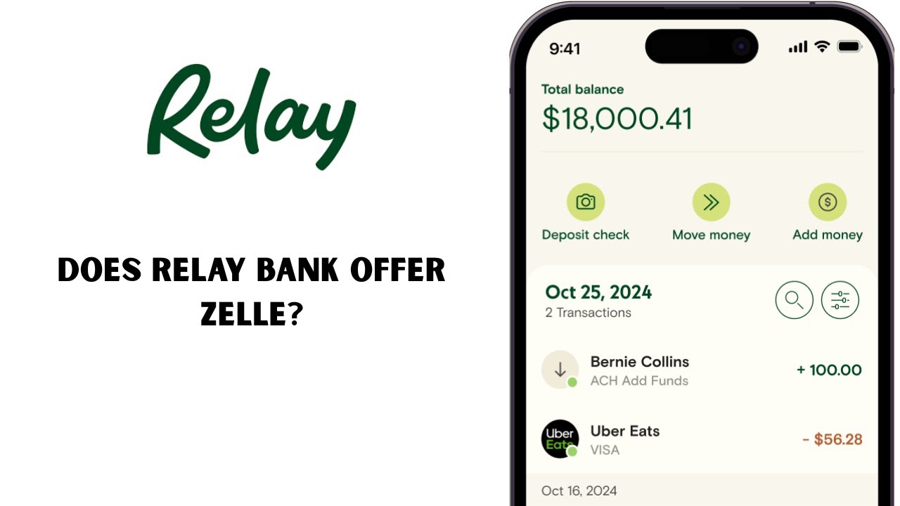 Does Relay Bank Offer Zelle? Relay Bank Business Account Payment Features Explained