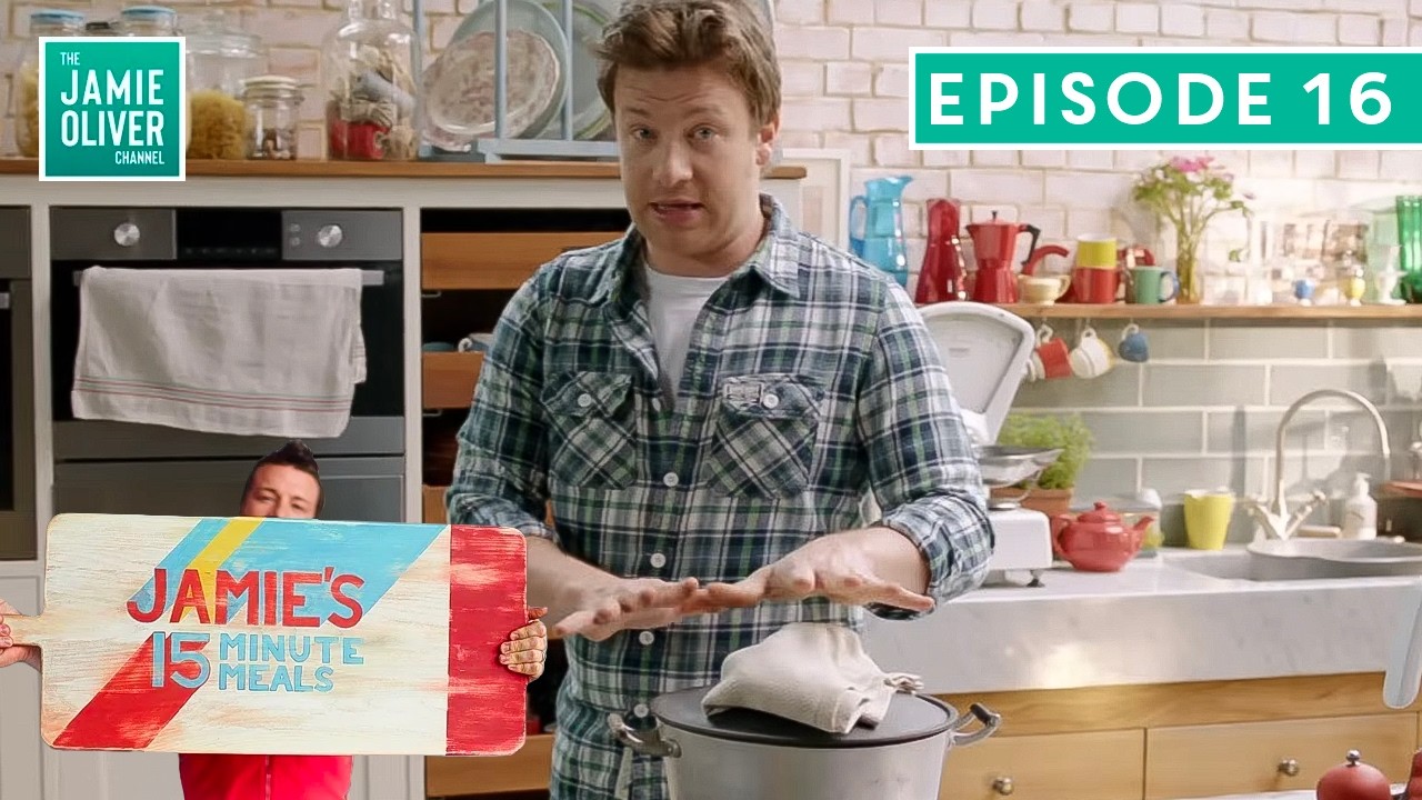 Noodles With Sticky Squid Balls PLUS Sausage Pasta | Jamie's 15 minute Meals | Full Episode