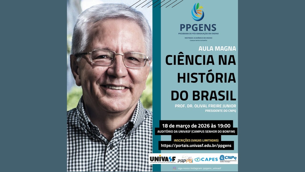 Aula Magna Programa de Pós-Graduação em Ensino (PPGENS)