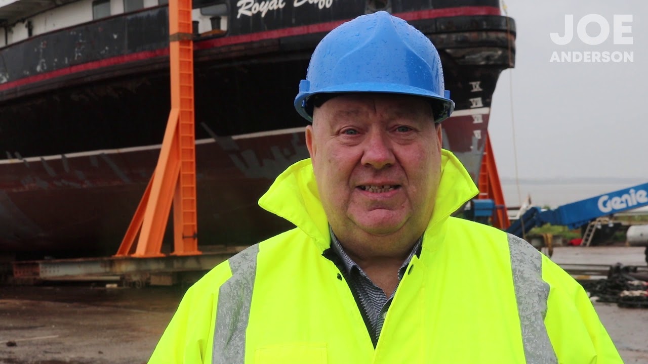 Joe Anderson Visits Royal Daffodil Mersey Ferrie