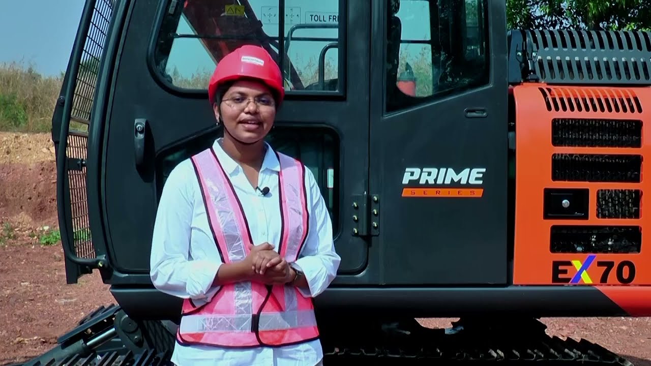 Introducing the all new EX70 Prime Series hydraulic excavator