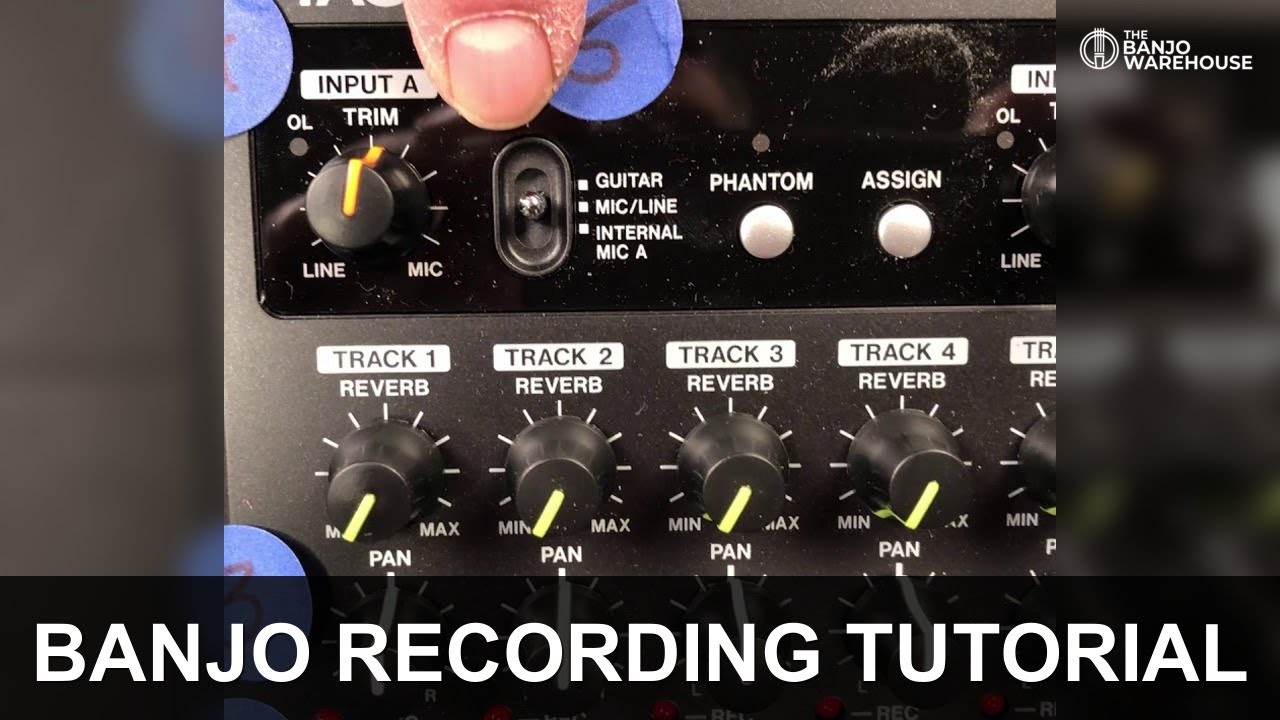 3/25/2021Tascam Video 2 How to record a track on the Tascam DP03 SD