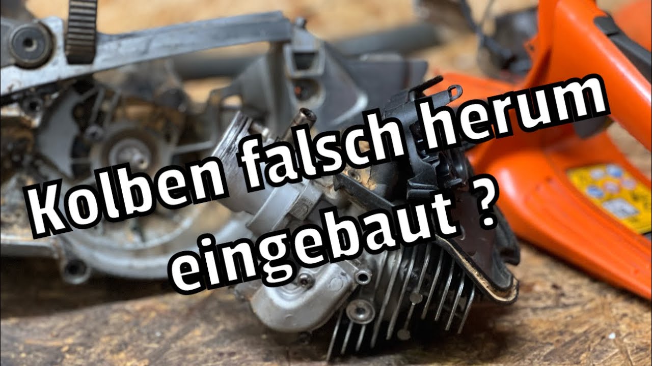 Husqvarna 550 XPG | Kolben falsch eingebaut ? | Totalschaden !