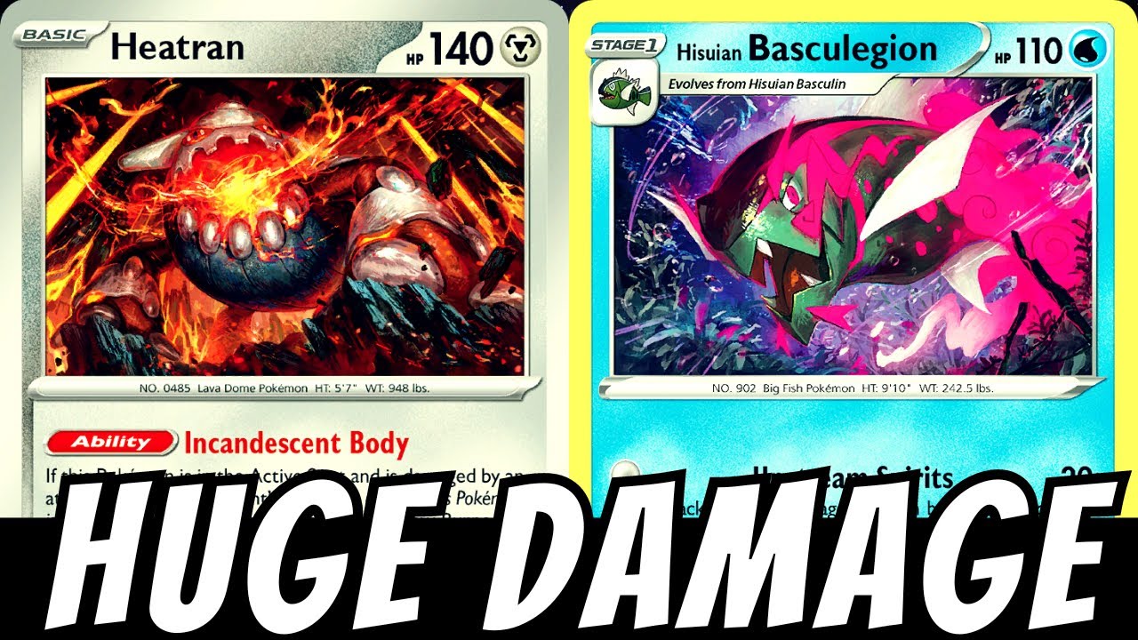 Heatran + Basculegion Deck || Pokémon TCG Live || Twilight Masquerade