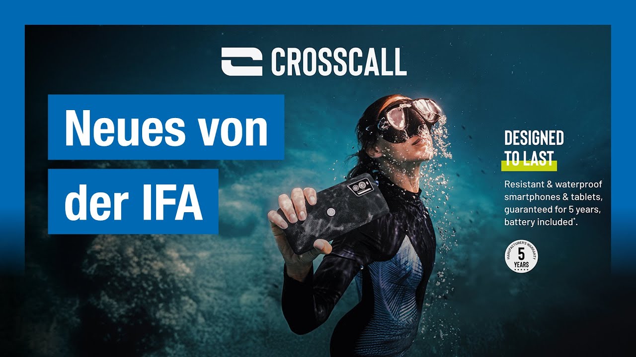 Crosscall Smartphones: Extrem robust & langlebig? Härtetest I Experten-Talk mit Oliver von Crosscall