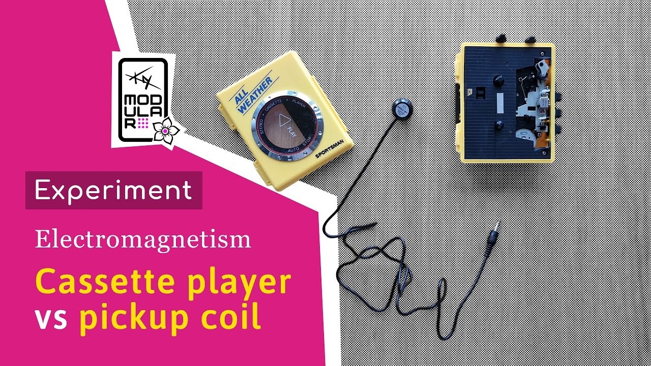 Record electromagnetism: Comparing a cassette player to a pickup coil