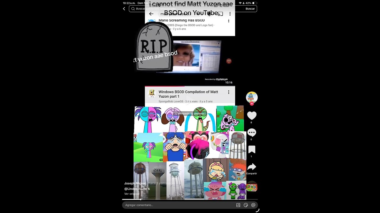 My reaction that I was going to watch BSOD On TikTok videos but there is super lit kids