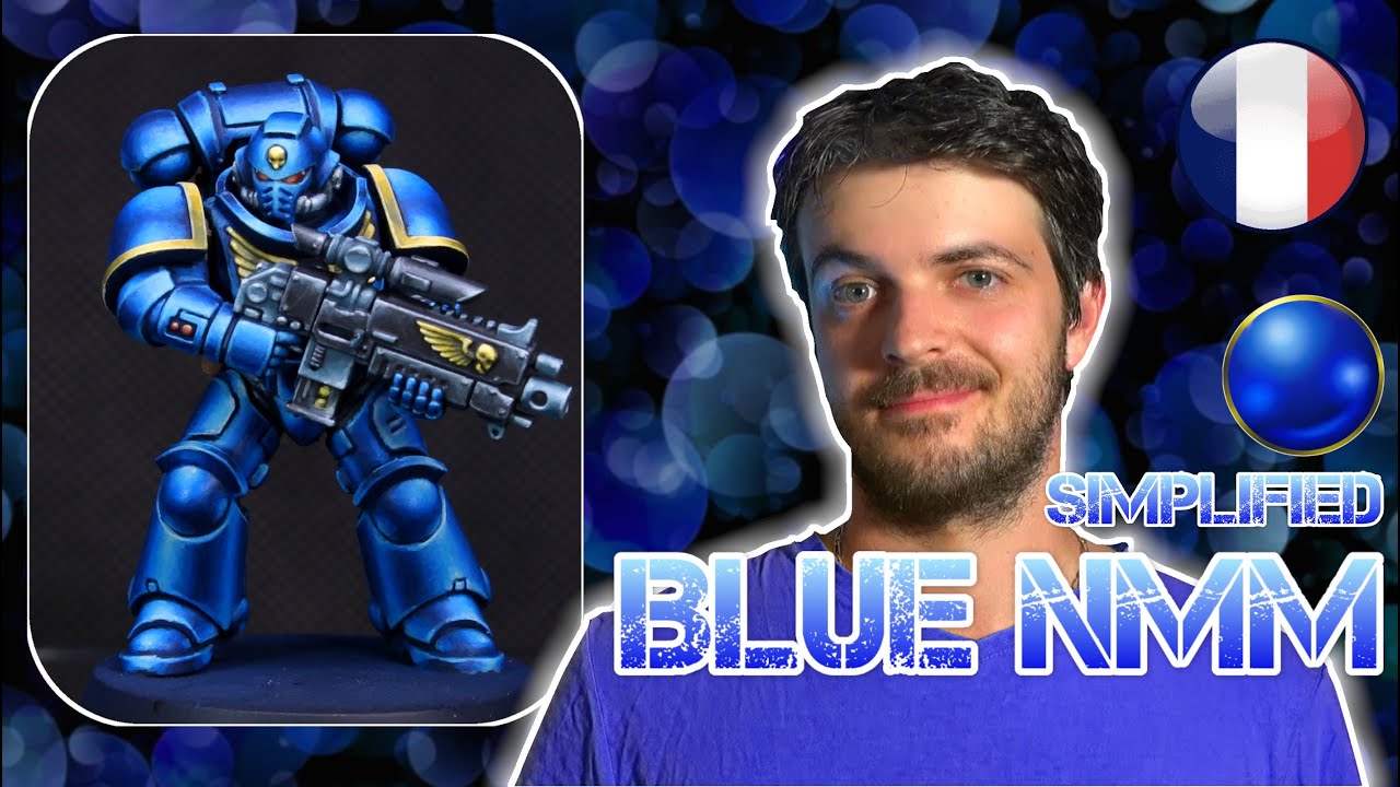 Peindre un Space Marine en MNM Bleu