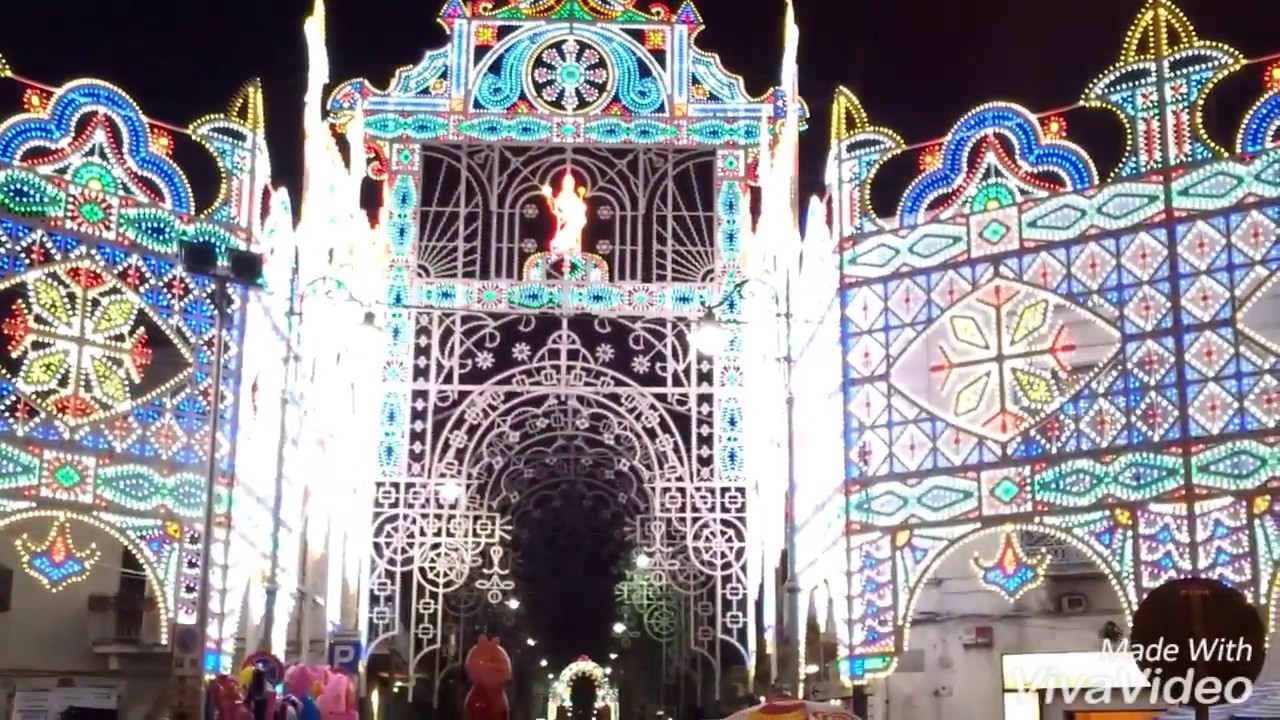 Spettacolo luminarie