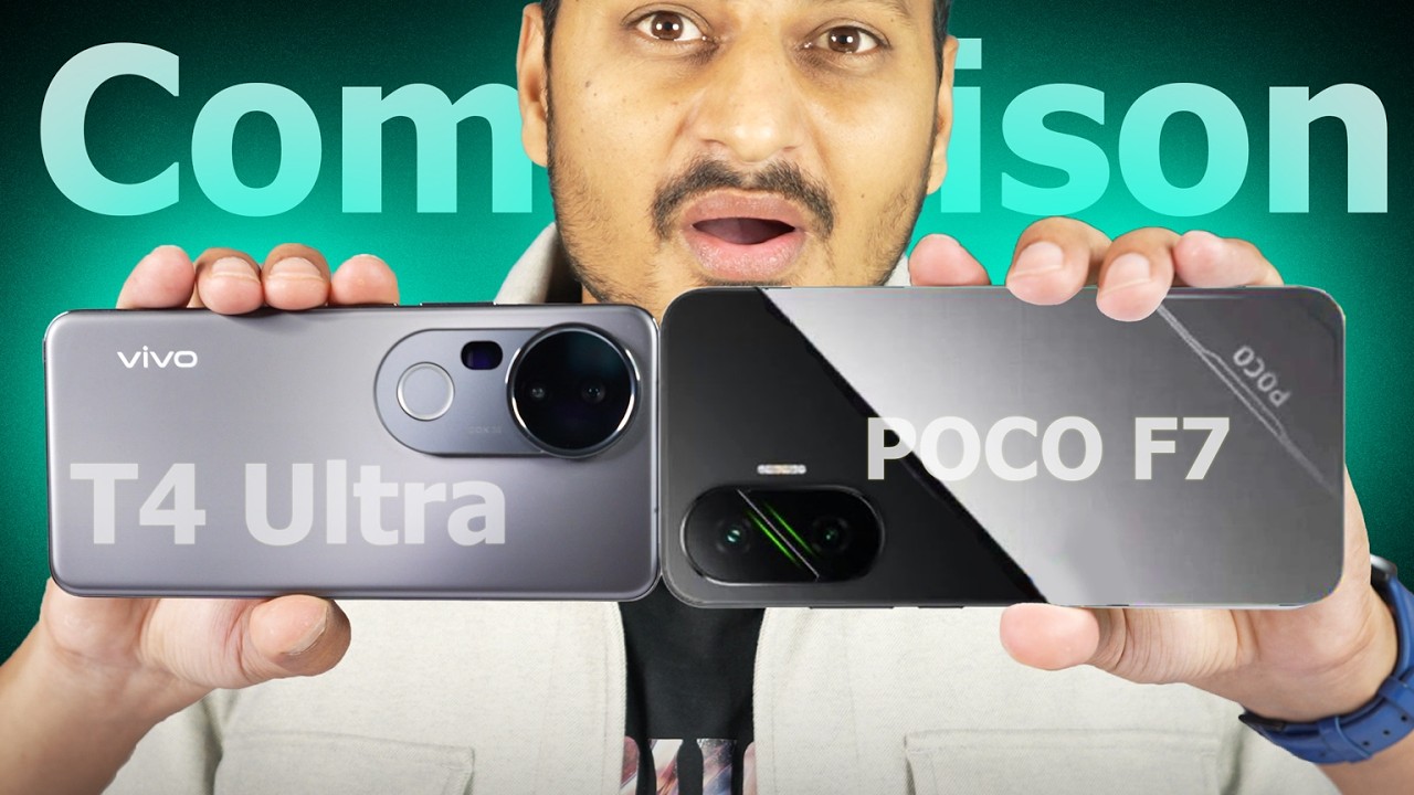 vivo T4 Ultra vs POCO F7 *Full Comparison* 😱 Camera Test