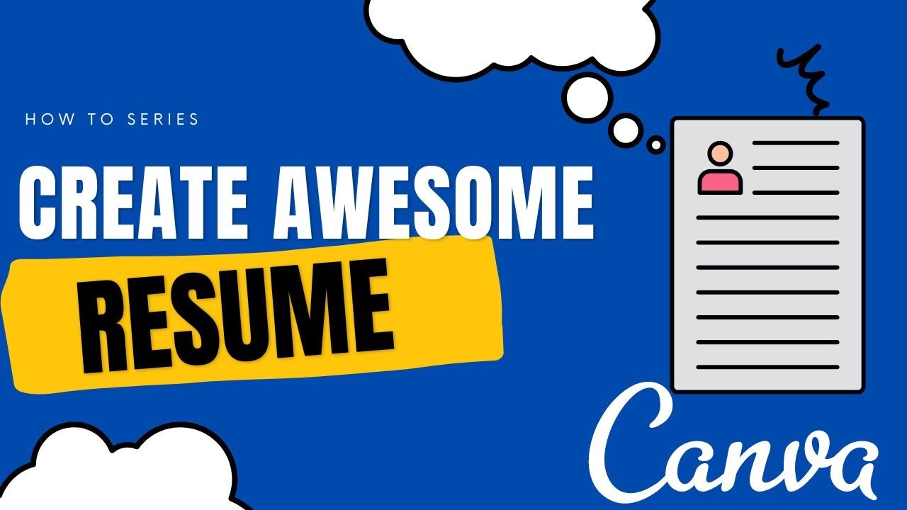 How To Create Professional Resume In 5 Minutes | Canva