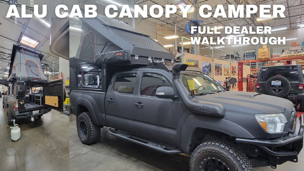 The Ultimate Alu Cab Canopy Camper Walkthrough