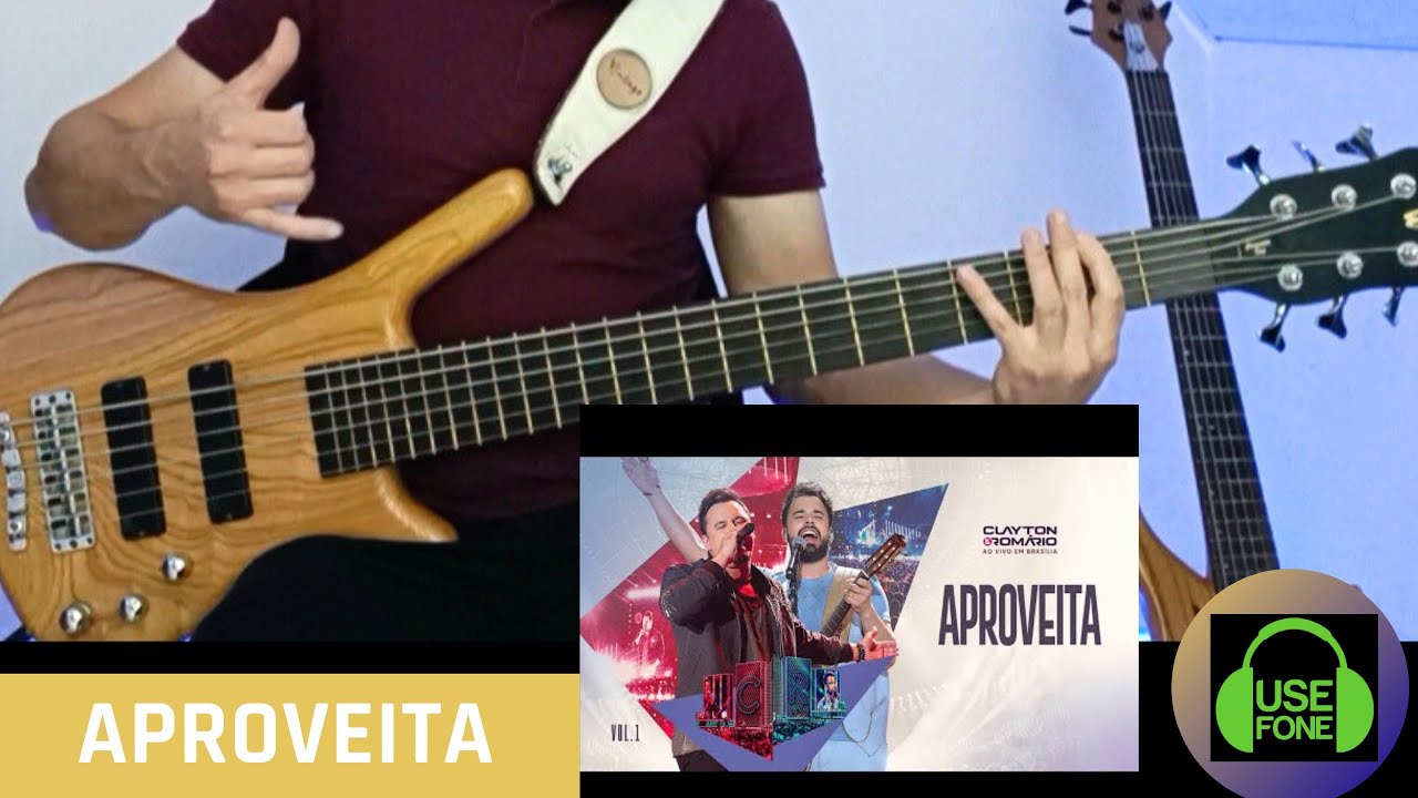 Clayton e Romário - Aproveita - Cover Baixo - Titi Caldeira