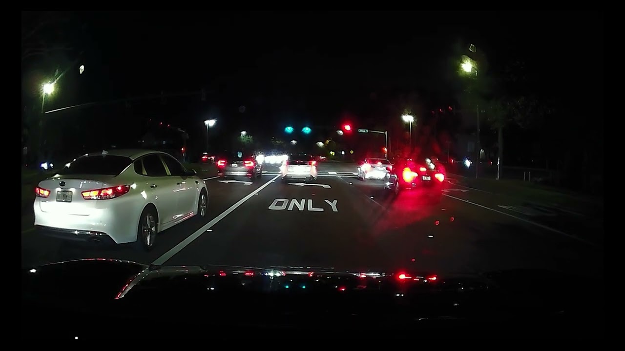 Cruising Through Westchase Florida at Night: A Peaceful Drive