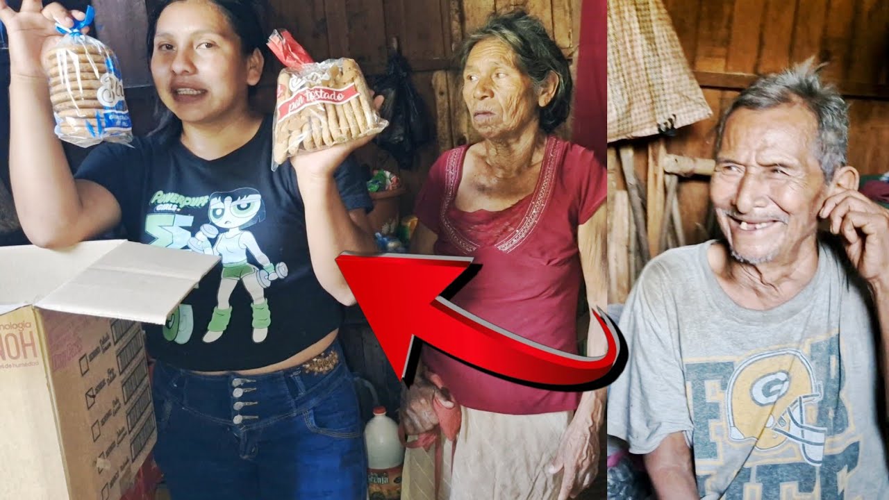 🟢Otra super despensa para los ABUELITOS de la 3era EDAD‼️Sus VECINOS ESTAN sorprendidos.