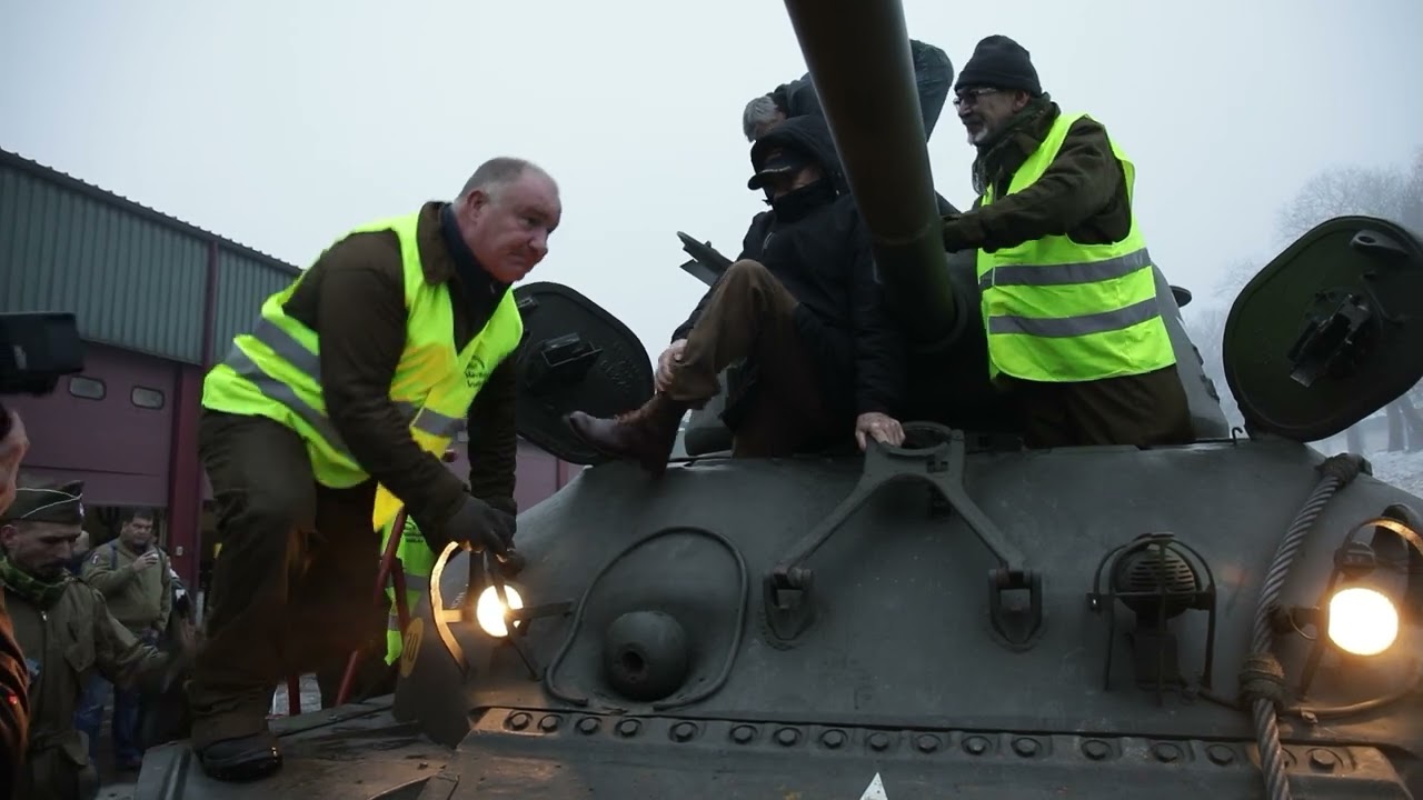 Bastogne Barracks with George Mullins and Bob Izumi