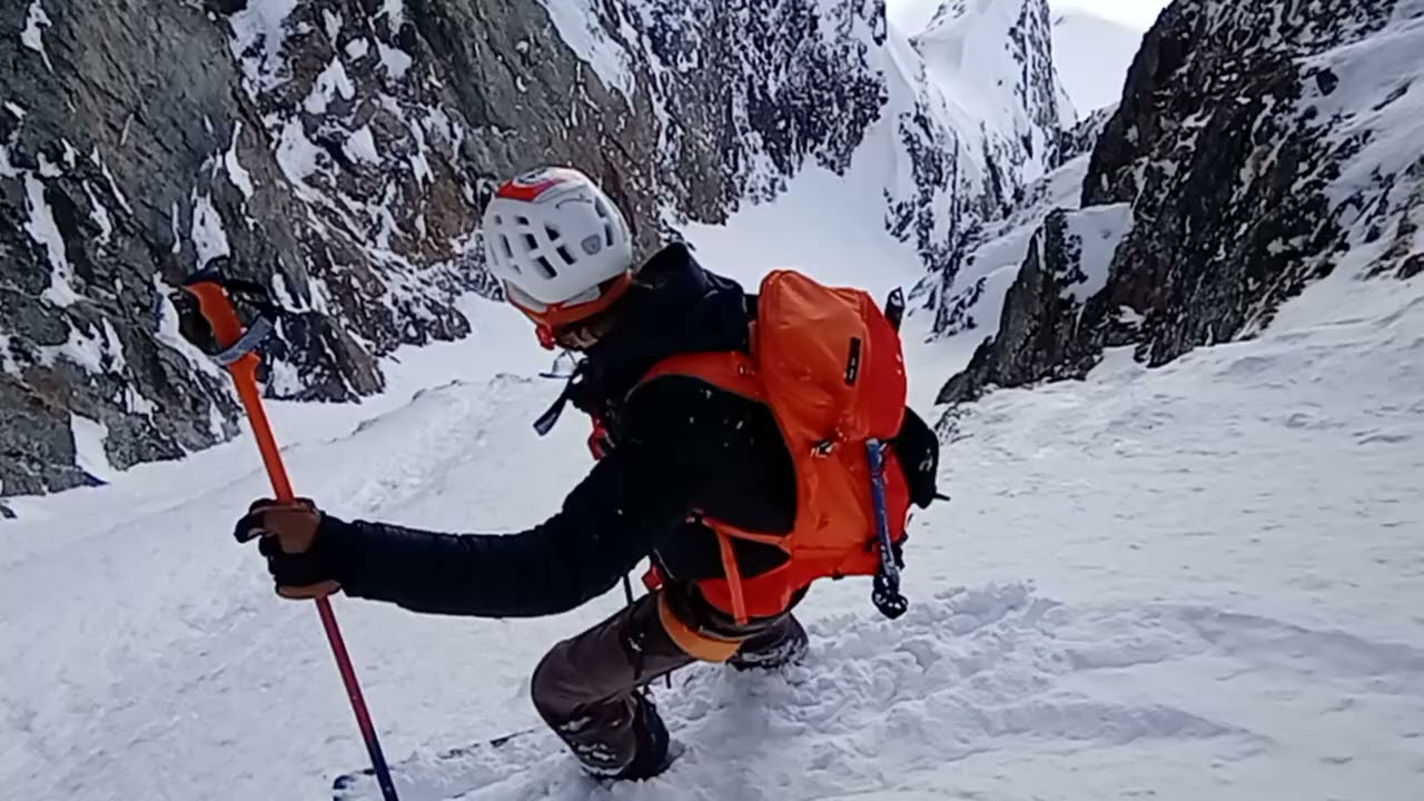 Rochers de Vallorin - Couloir Nord-Est de l'antécime Nord-Ouest - Février 2026