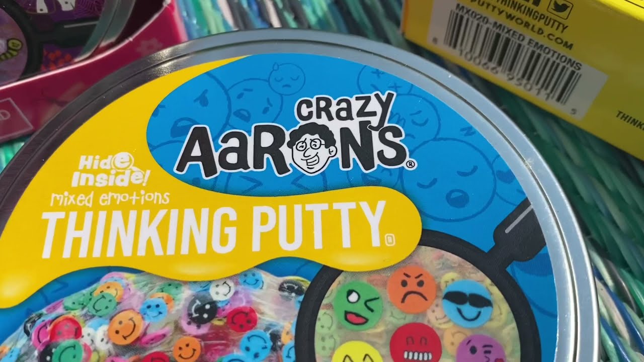 Crazy Aaron's Hide Inside Thinking Putty Review *GREAT gift idea for all ages!